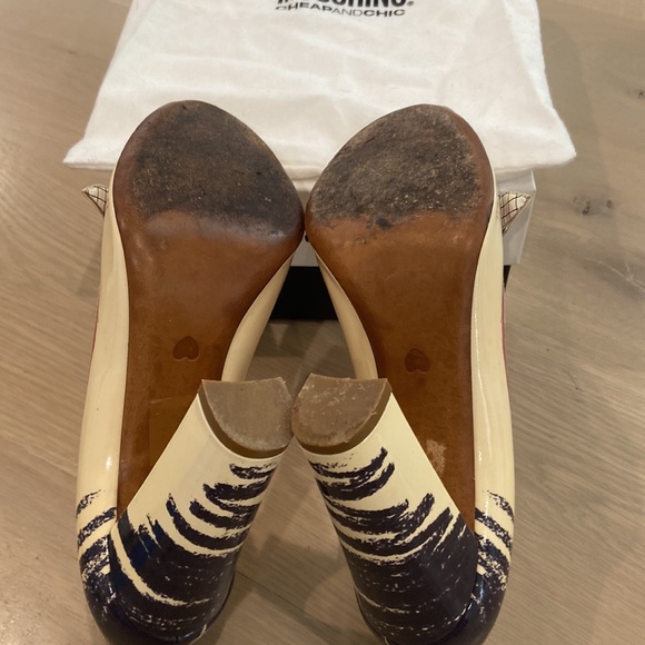 Moschino peep toe sandal - Picture 4 of 8